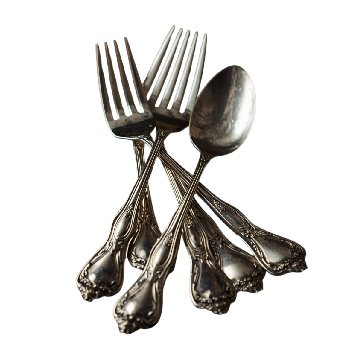 How much for silver cutlery silver plate spoon