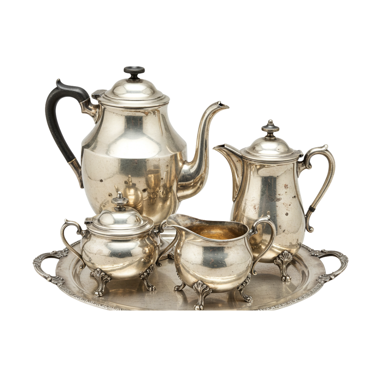 Sell my silver hallmarked tea set