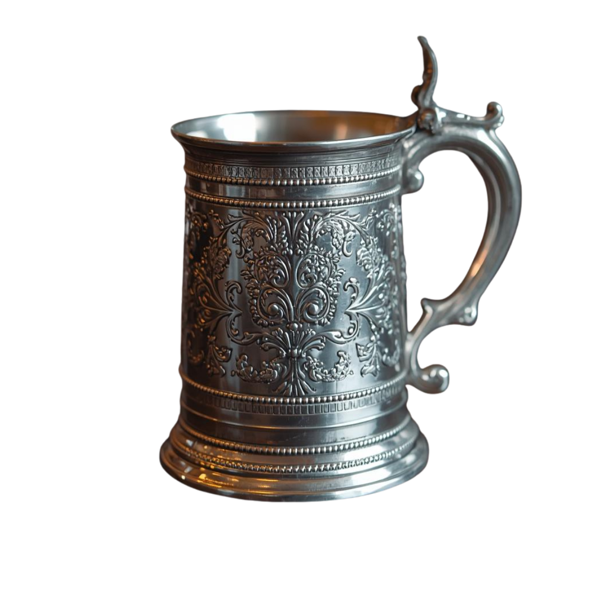 Sell my Elkington silver plate mug tankard on a white background