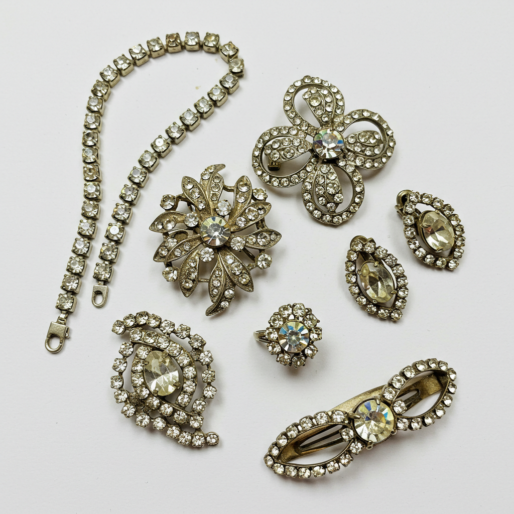 Sell my Vintage Rhinestone jewellery